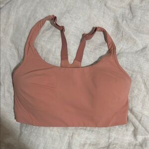 Lululemon Pink Sports Bra with Adjustable Straps